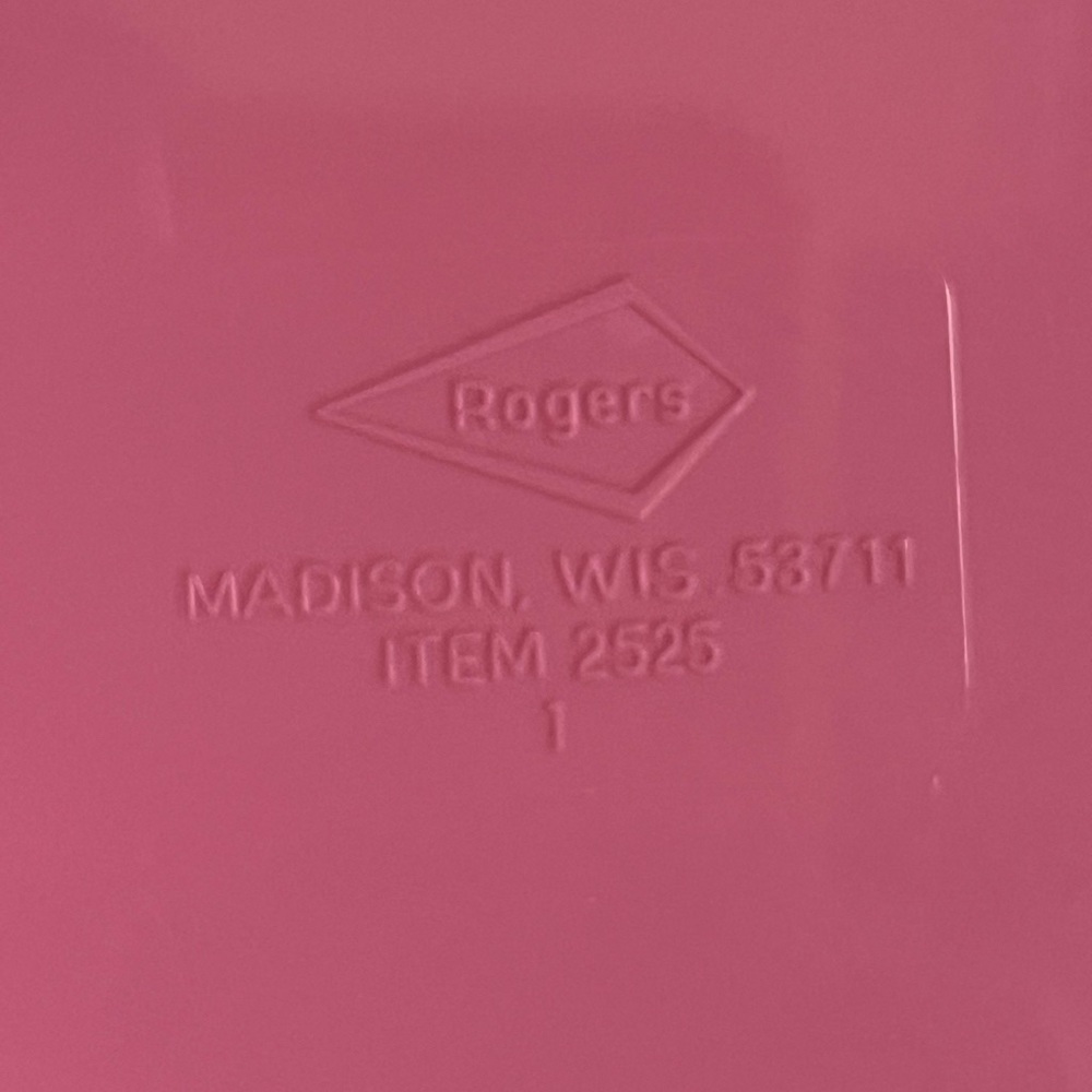 Vintage Rogers Letter Holder Organizer Pink - Picture 4 of 7